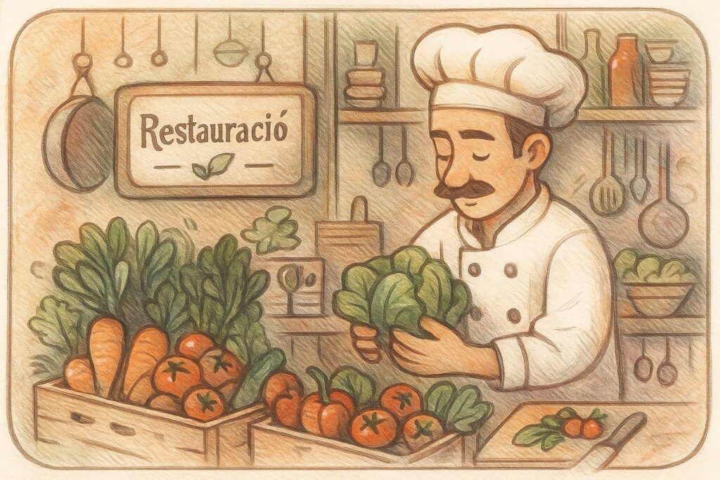 Fruites i verdures per a restauració