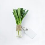 green, garlic, organic, nature, food, healthy, white, vegetables, green garlic, spring garlic